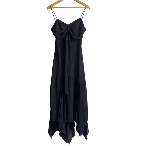 SL Fashions Dresses & Skirts - S.L fashions Y2K black midi swing dress